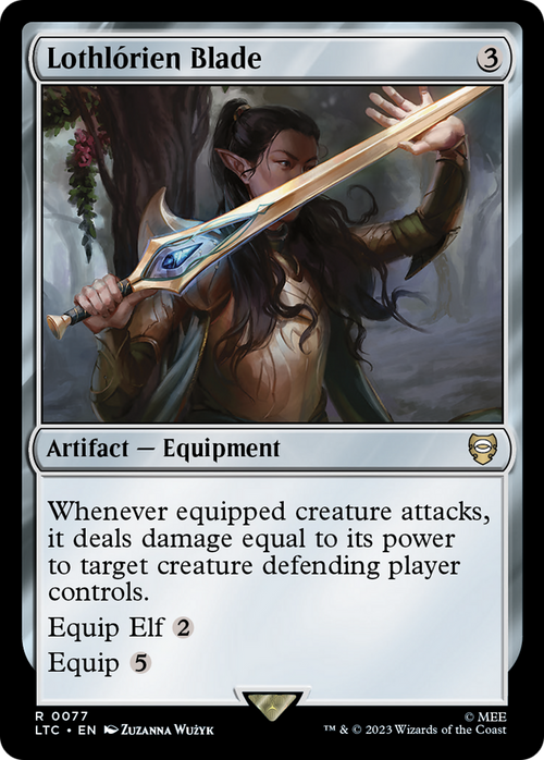 Lothlorien Blade (LTC-077) - Tales of Middle-earth Commander