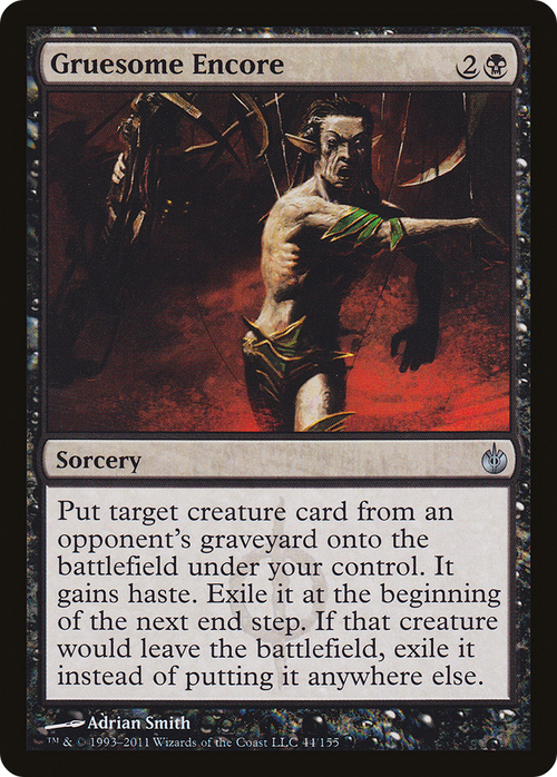 Gruesome Encore (MBS-044) - Mirrodin Besieged