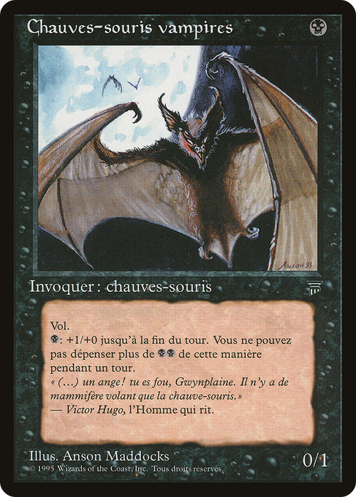 Vampire Bats (French) - "Chauves-souris vampires" (REN-) - Renaissance