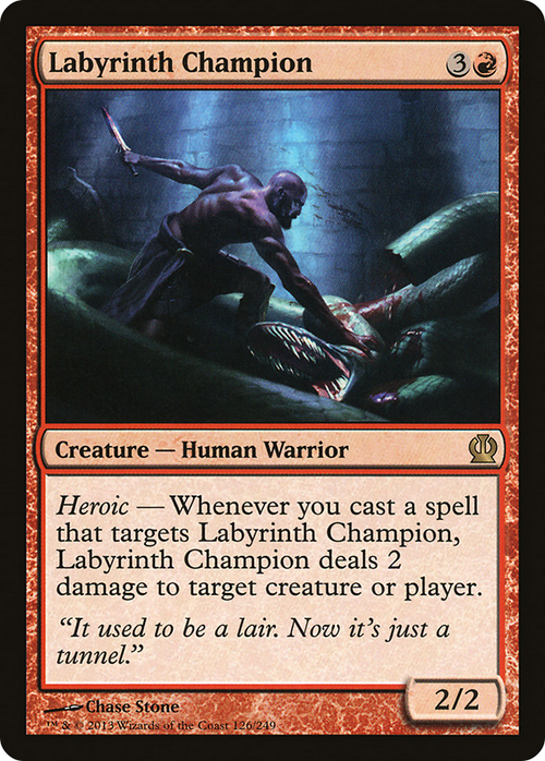 Labyrinth Champion (THS-126) - Theros Foil