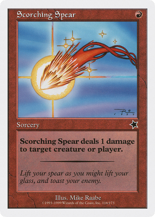 Scorching Spear (S99-116) - Starter 1999