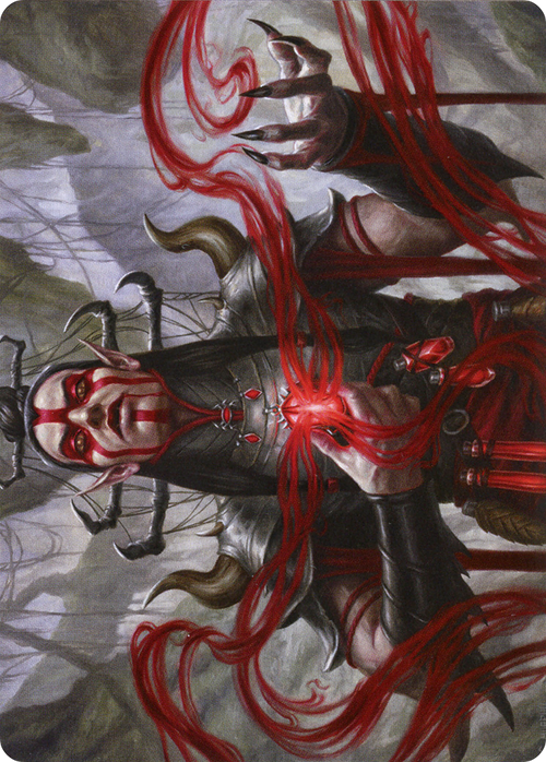 Malakir Blood-Priest // Malakir Blood-Priest (AZNR-056) - Zendikar Rising Art Series (Borderless)