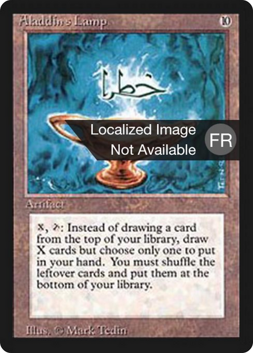Aladdin's Lamp (FBB-) - Foreign Black Border