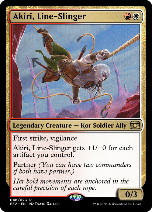 Akiri, Line-Slinger (PZ2-048) - Treasure Chest Foil