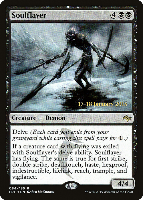 Soulflayer (PRE-84S) - Fate Reforged Promos Foil