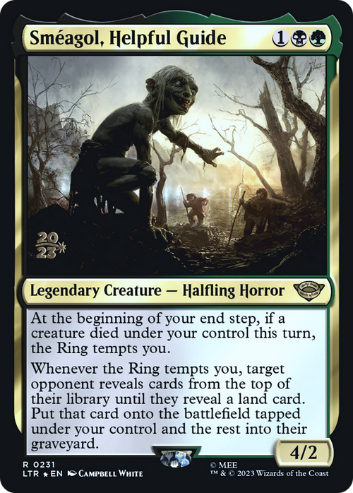 Smeagol, Helpful Guide (PRE-231) - Tales of Middle-earth Promos Foil