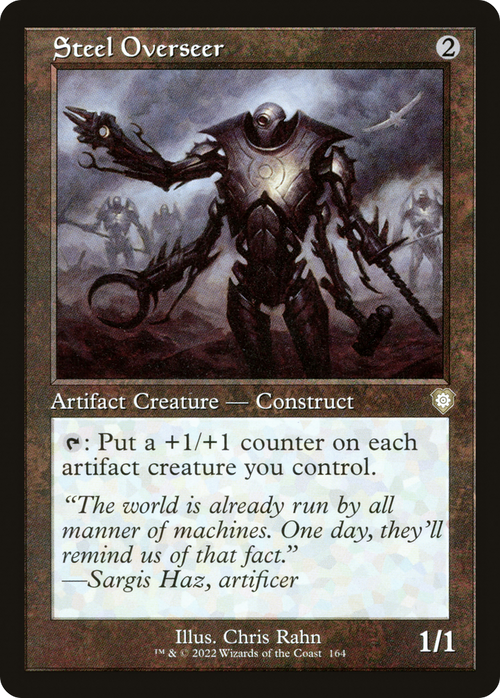 Steel Overseer (Retro Frame) (BRC-164) - The Brothers' War Commander