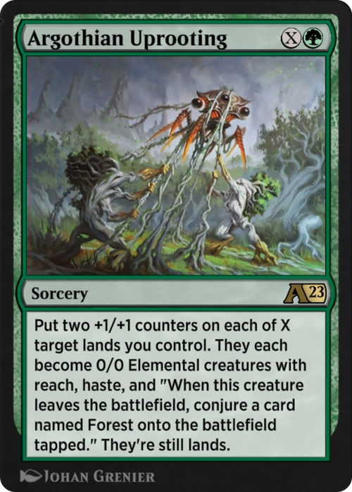 Argothian Uprooting (YBRO-012) - Alchemy: The Brothers' War