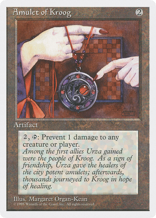 Amulet of Kroog (4ED-) - Fourth Edition