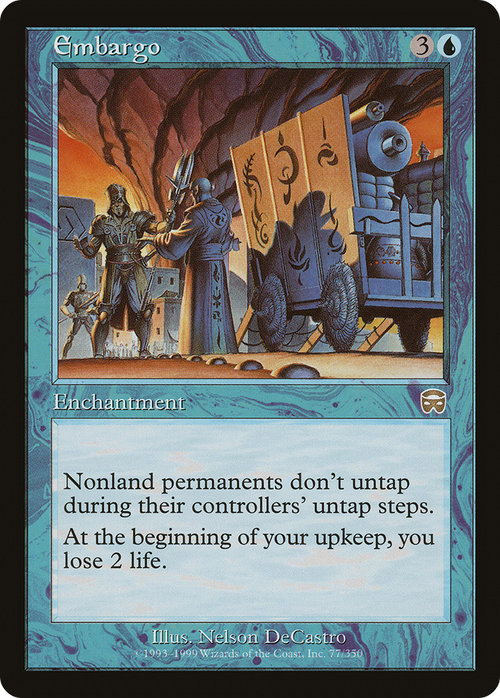 Embargo (MMQ-077) - Mercadian Masques Foil