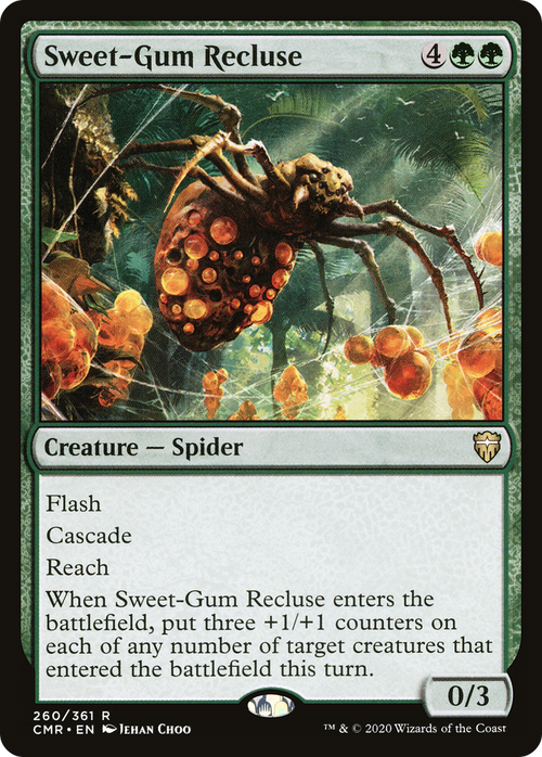 Sweet-Gum Recluse (CMR-260) - Commander Legends Foil