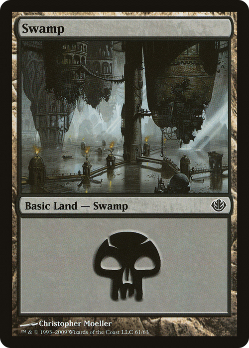 Swamp (61) (DDD-061) - Duel Decks: Garruk vs. Liliana
