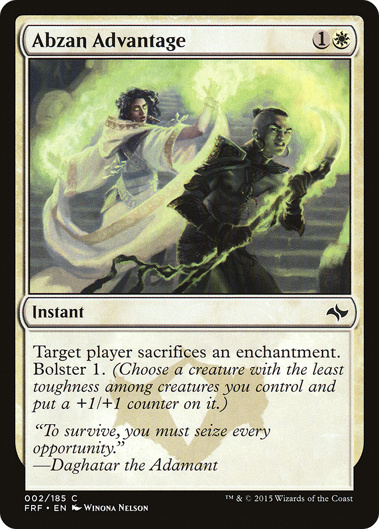 Abzan Advantage (FRF-002) - Fate Reforged