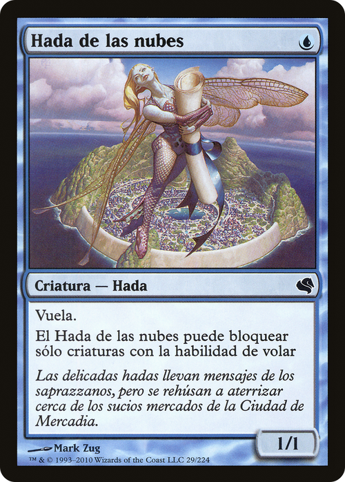 Cloud Sprite (Spanish) - "Hada de las nubes" (PS11-029) - Salvat 2011