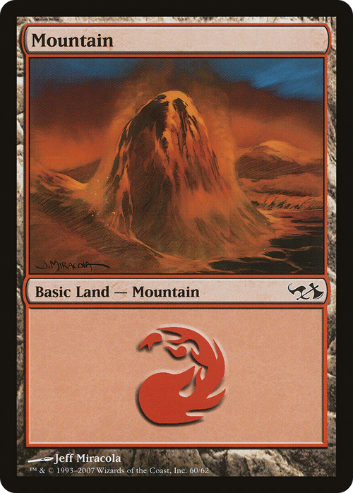 Mountain (60) (EVG-060) - Duel Decks: Elves vs. Goblins