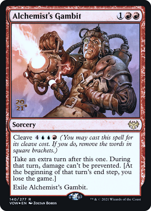 Alchemist's Gambit (PRE-140) - Innistrad: Crimson Vow Promos Foil