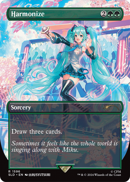 Harmonize (SLD-1596) - Secret Lair Drop (Borderless)