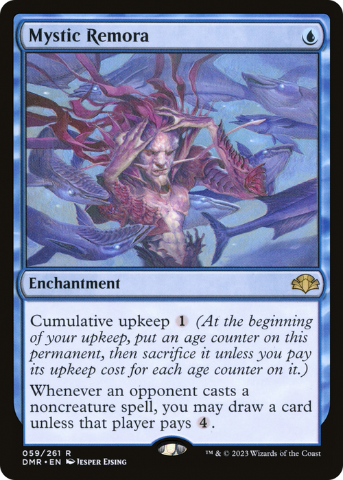 Mystic Remora (DMR-059) - Dominaria Remastered Foil