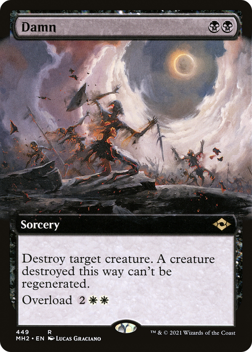 Damn (Extended Art) (MH2-449) - Modern Horizons 2: (Extended Art) Foil