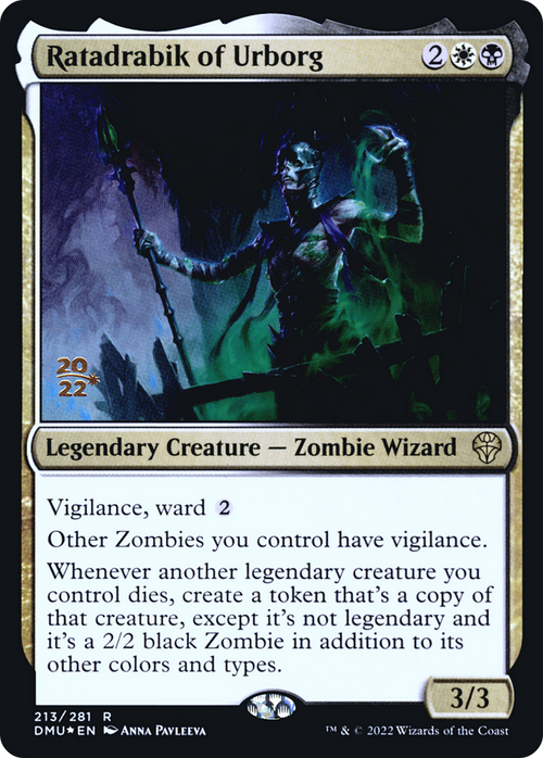 Ratadrabik of Urborg (PRE-213) - Dominaria United Promos Foil