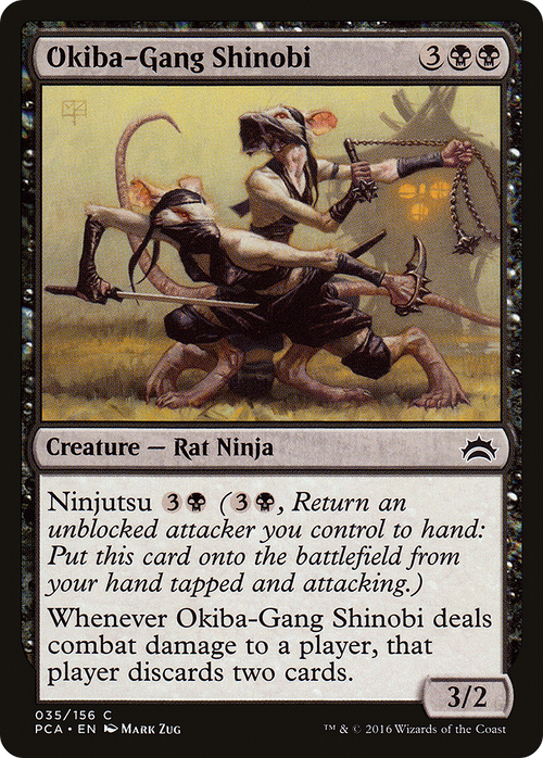 Okiba-Gang Shinobi (PCA-035) - Planechase Anthology