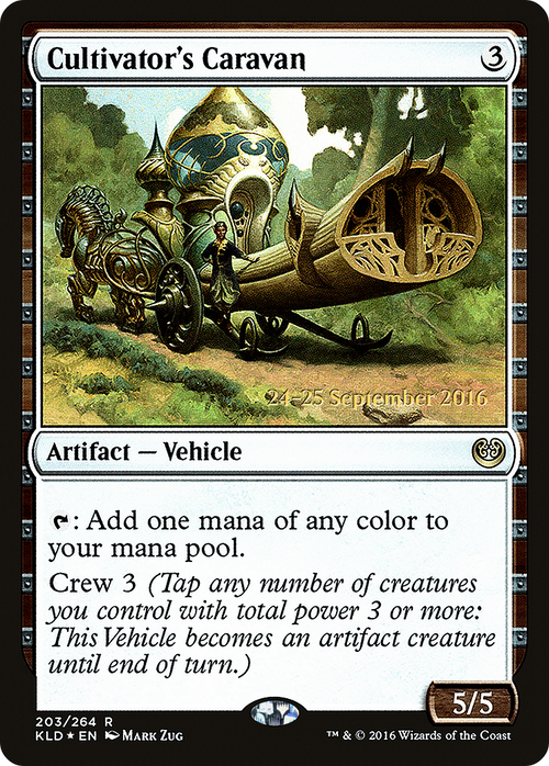 Cultivator's Caravan (PRE-203S) - Kaladesh Promos Foil