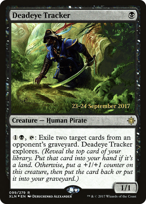 Deadeye Tracker (PRE-99S) - Ixalan Promos Foil