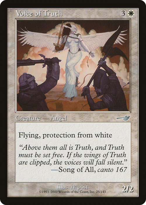 Voice of Truth (NMS-025) - Nemesis Foil