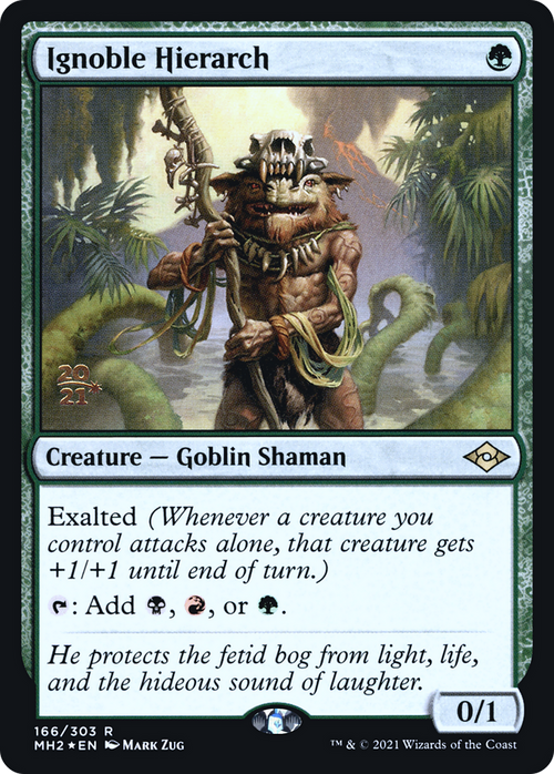 Ignoble Hierarch (PRE-166S) - Modern Horizons 2 Promos Foil