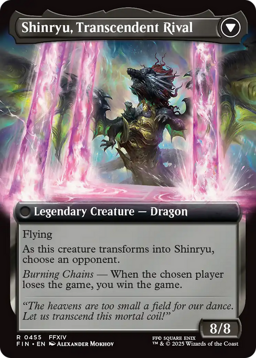 Zenos yae Galvus (Extended Art) (FIN-455) - FINAL FANTASY: (Extended Art) Foil
