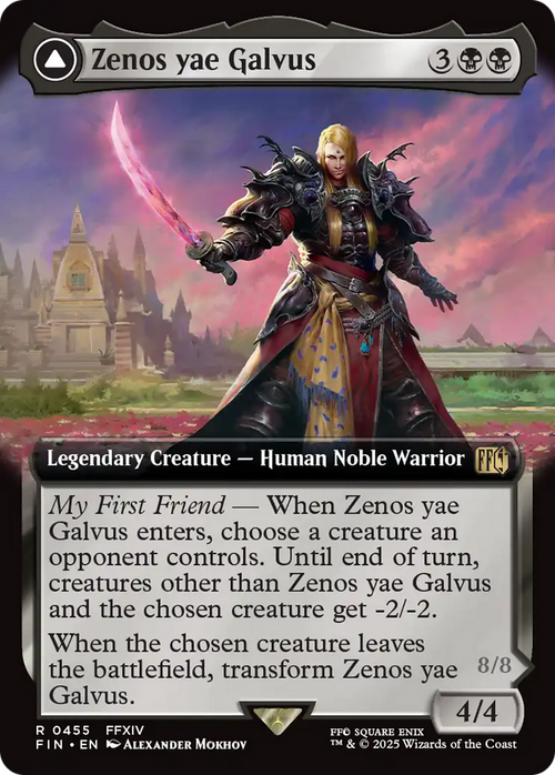 Zenos yae Galvus (Extended Art) (FIN-455) - FINAL FANTASY: (Extended Art) Foil
