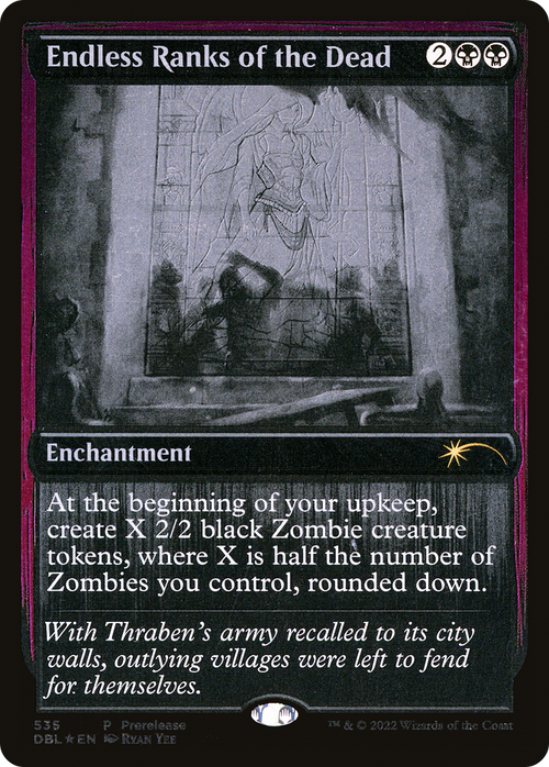 Endless Ranks of the Dead (PRE-535) - Innistrad: Double Feature Foil