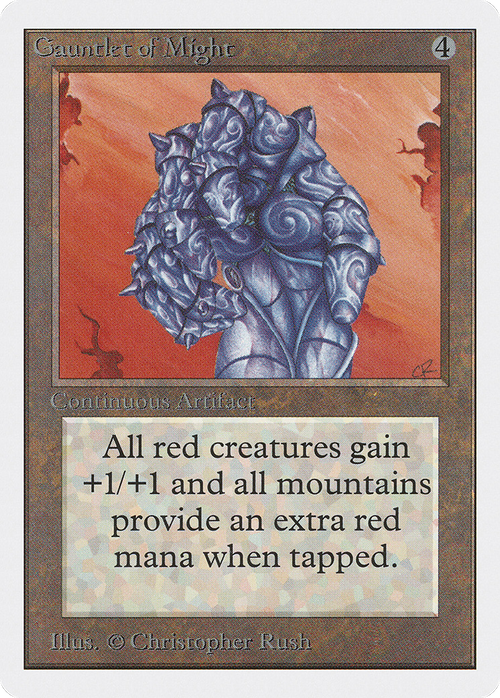 Gauntlet of Might (2ED-) - Unlimited Edition