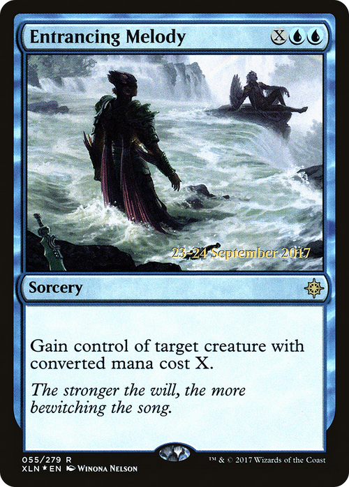 Entrancing Melody (PRE-55S) - Ixalan Promos Foil