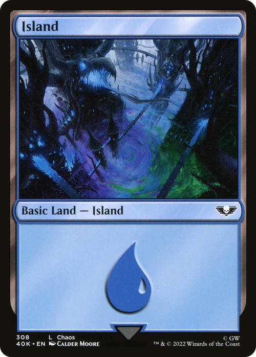 Island (308) (40K-308) - Warhammer 40,000 Commander