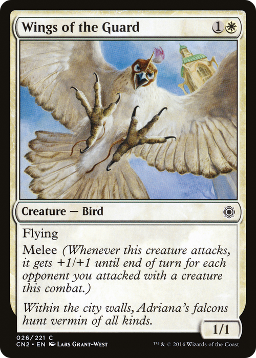 Wings of the Guard (CN2-026) - Conspiracy: Take the Crown Foil