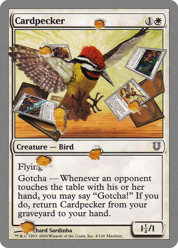 Cardpecker (UNH-004) - Unhinged