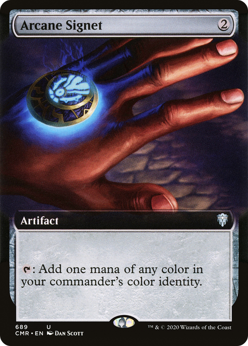 Arcane Signet (Extended Art) (CMR-689) - Commander Legends: (Extended Art)