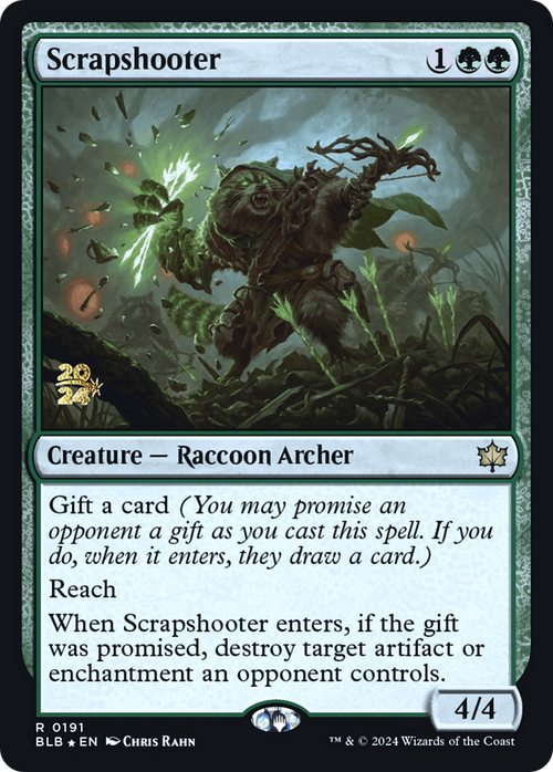 Scrapshooter (PRE-191) - Bloomburrow Promos Foil