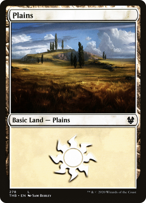 Plains (278) (THB-278) - Theros Beyond Death