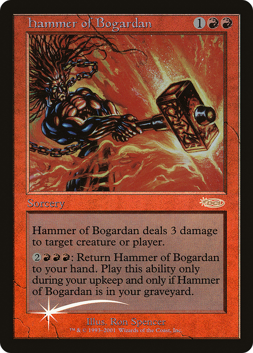Hammer of Bogardan (JDG-) - Judge Gift Cards 2002 Foil