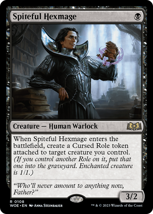 Spiteful Hexmage (WOE-108) - Wilds of Eldraine Foil
