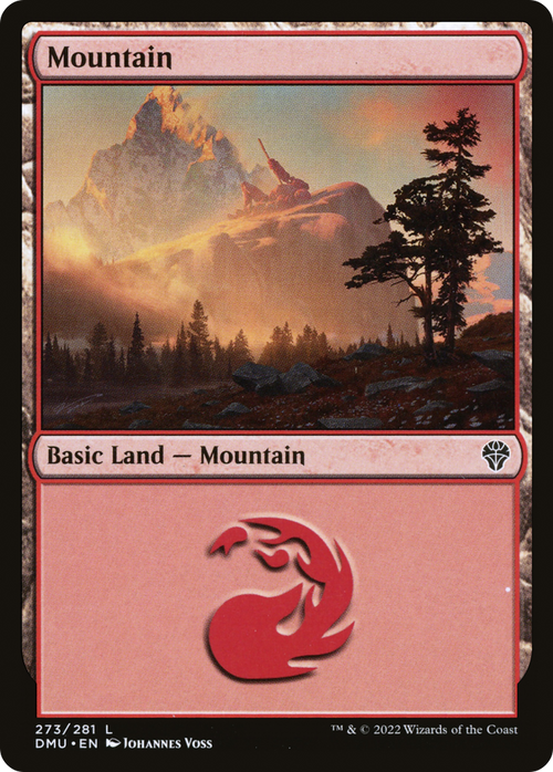Mountain (273) (DMU-273) - Dominaria United Foil