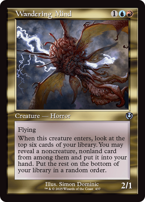 Wandering Mind (Retro Frame) (INR-437) - Innistrad Remastered Foil