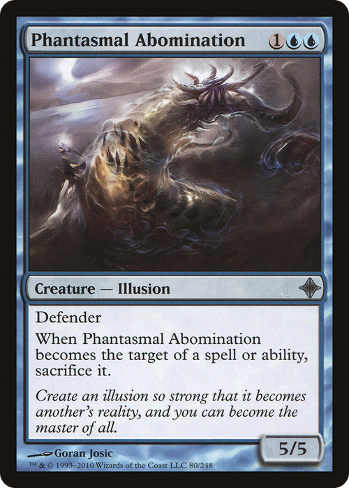 Phantasmal Abomination (ROE-080) - Rise of the Eldrazi Foil