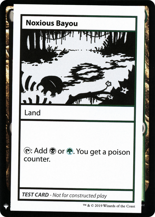 Noxious Bayou (CMB1-118) - Mystery Booster Playtest Cards 2019