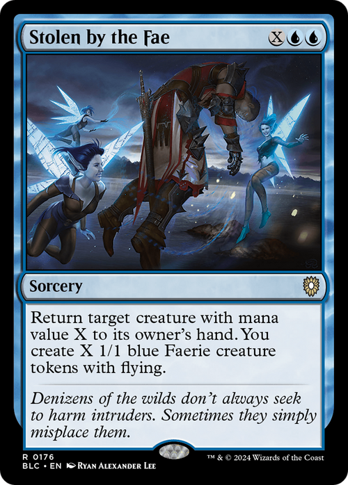 Stolen by the Fae (BLC-176) - Bloomburrow Commander