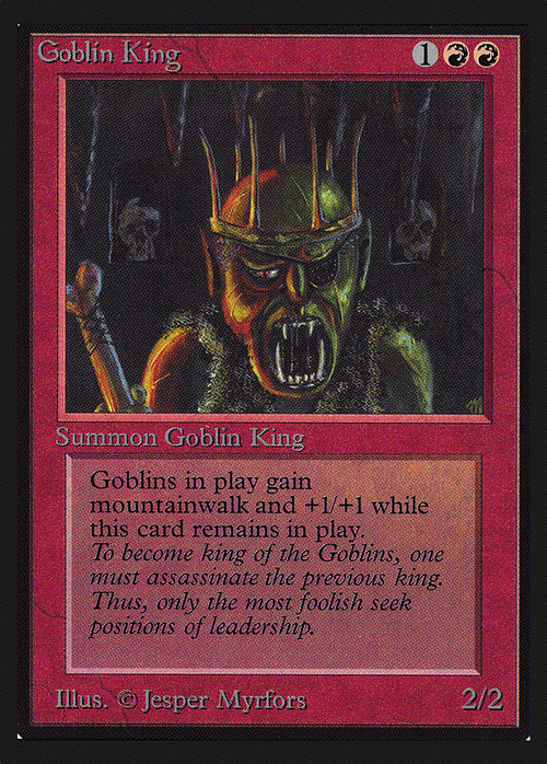 Goblin King (CE) (CED-) - Collectors' Edition