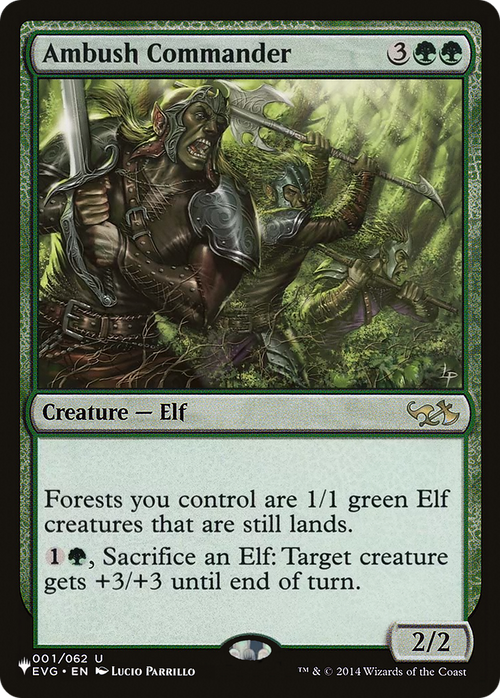 Ambush Commander (LIST-001/062) - The List
