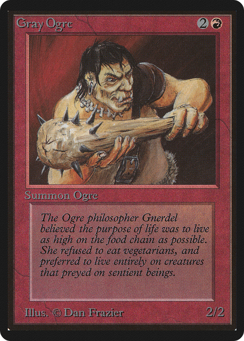 Gray Ogre (LEB-) - Limited Edition Beta